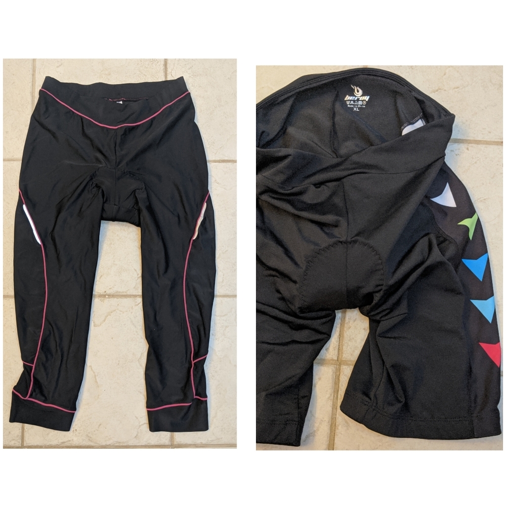 NEW - 🏃‍♀️ BEROY Padded Bike Shorts and Capri XL